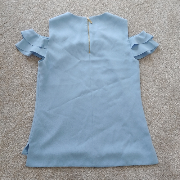Ted Baker Cold Shoulder Blouse // size 1 - Picture 3 of 5